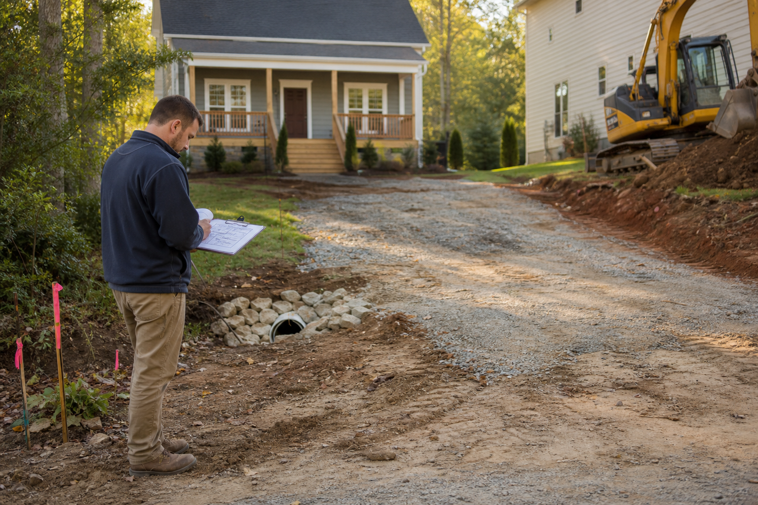 Driveway Revision Preflight: Access, Drainage, and Utility Conflicts
