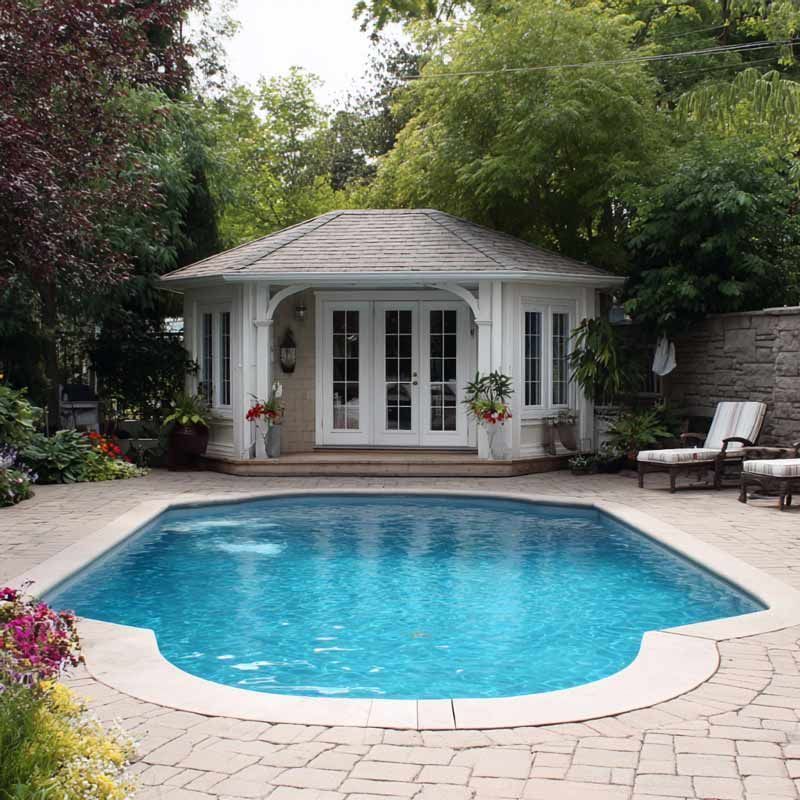 Pools Pool Houses — Outdoor Living Spaces