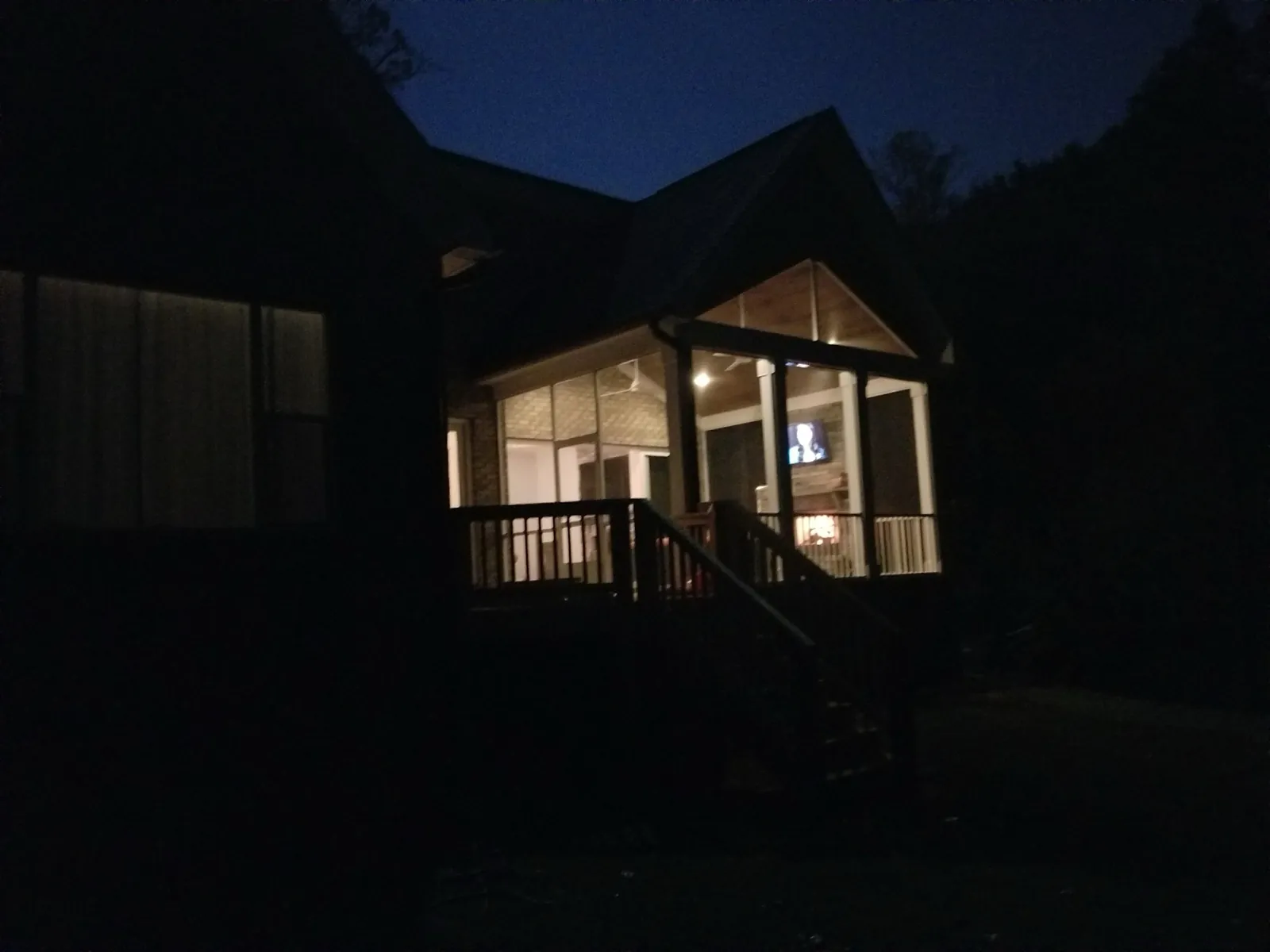 The Arlington — Rear Exterior at Dusk