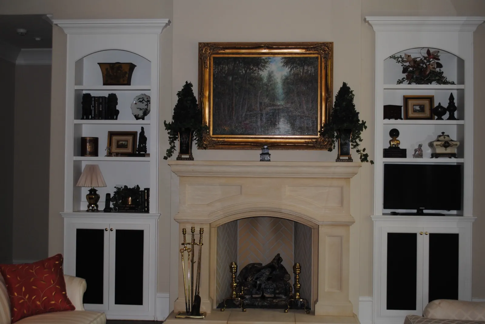 High Rock Lake — Fireplace & Built-Ins
