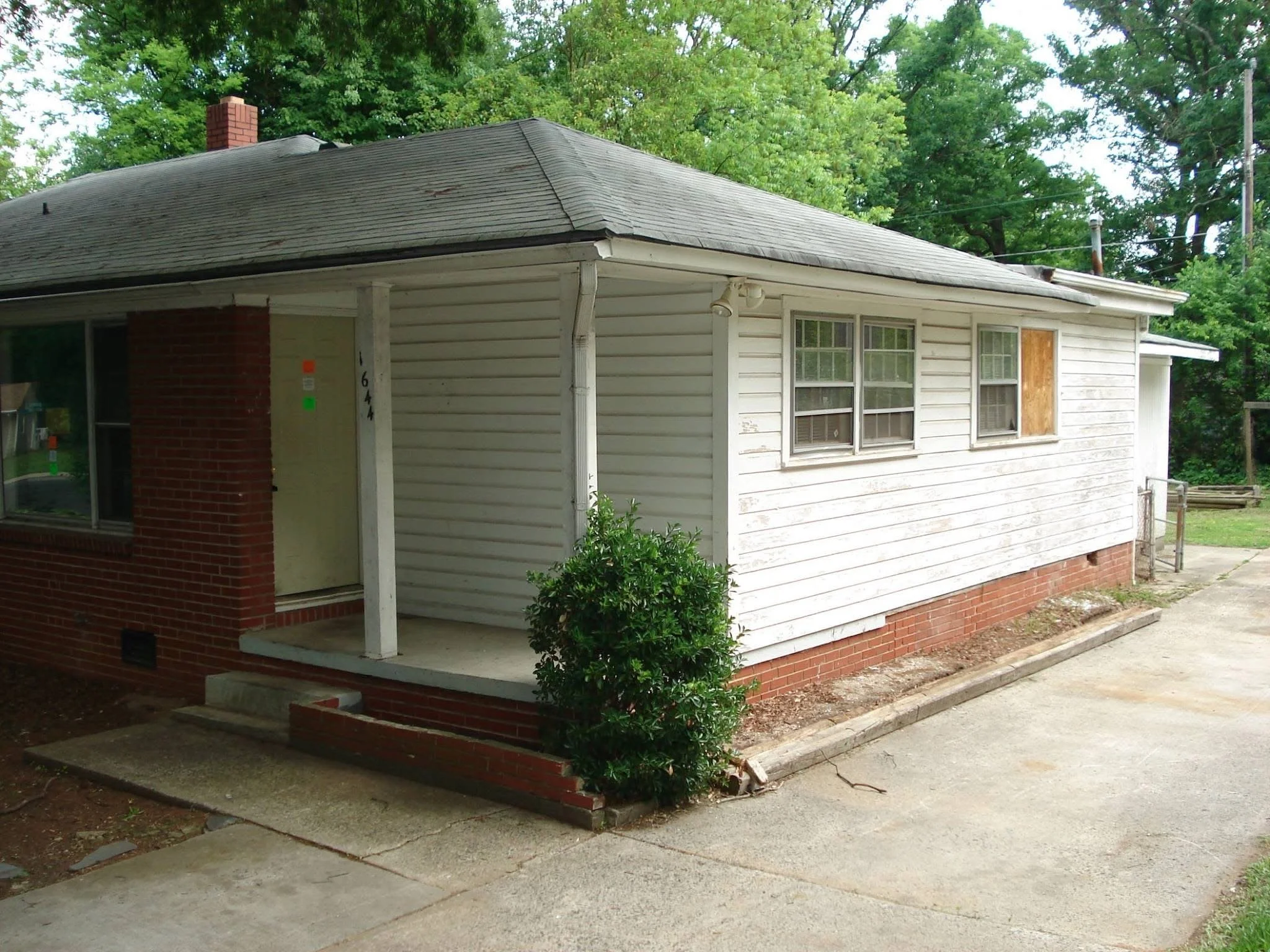 Exterior Renovation 3 before