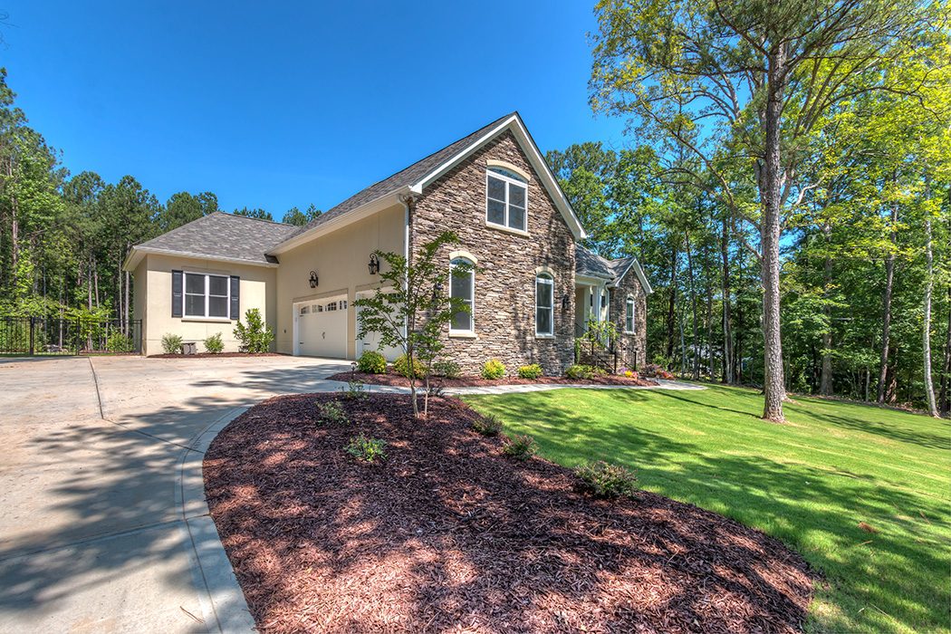 Old Hickory custom home — Front
