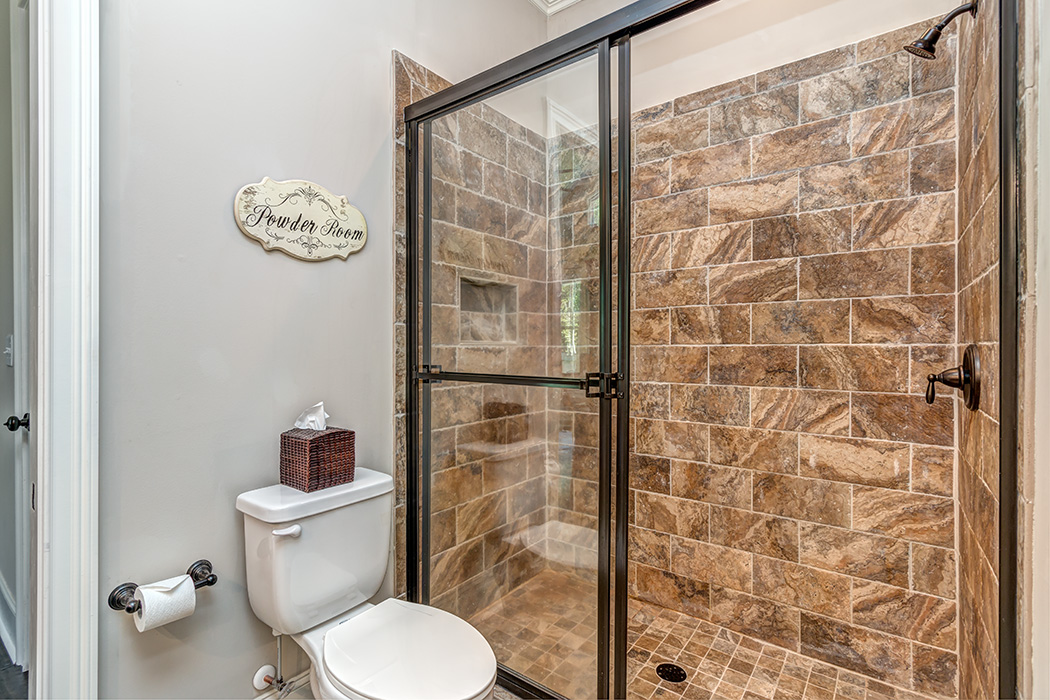 Old Hickory custom home — Shower