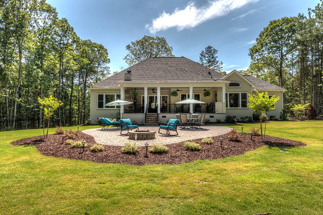 Old Hickory custom home — Back
