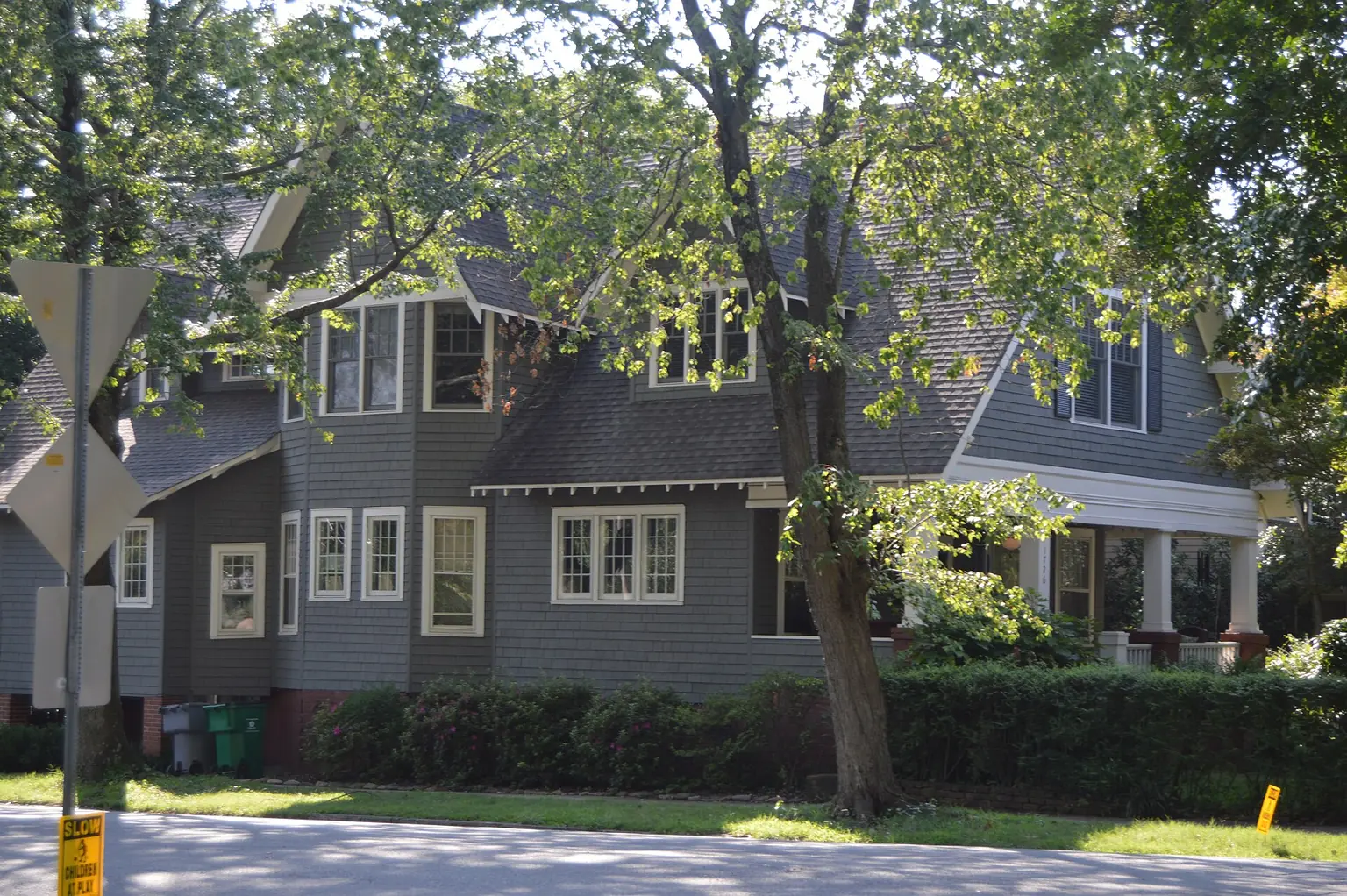 A house at Lamar Avenue and Eighth Street in Charlotte's Elizabeth neighborhood — ADU planning for Charlotte property: what homeowners need to know