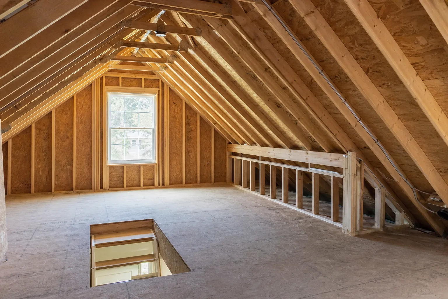 Start With Attic Feasibility, Not Finishes in North Carolina Editorial illustration of Start With Attic Feasibility, Not Finishes in North Carolina