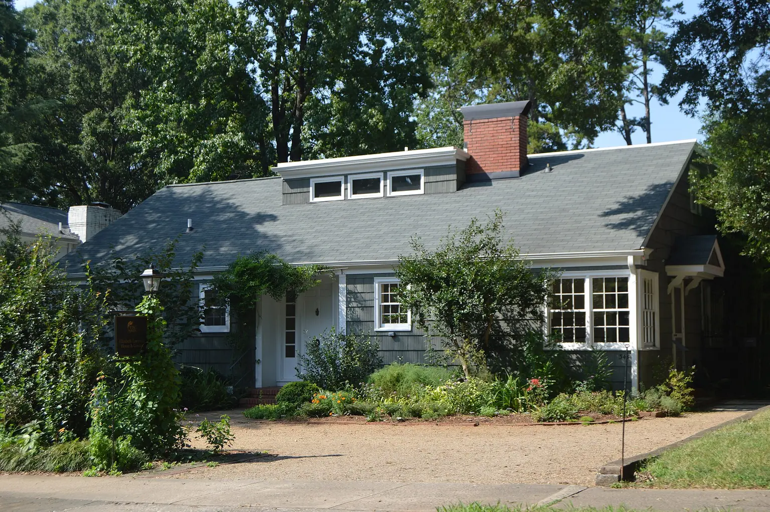 The Elizabeth Lawrence House on Ridgewood Avenue in Charlotte — Bathroom remodel cost in Charlotte NC: what to expect