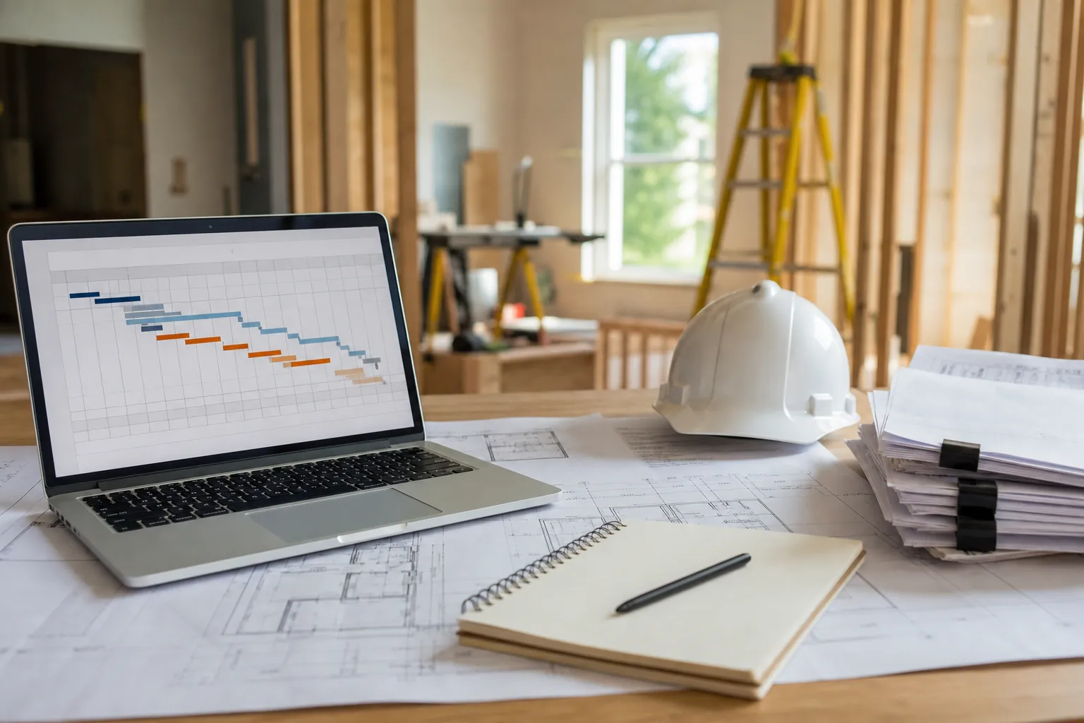 Editorial illustration of Build the Schedule Around Dependencies in North Carolina