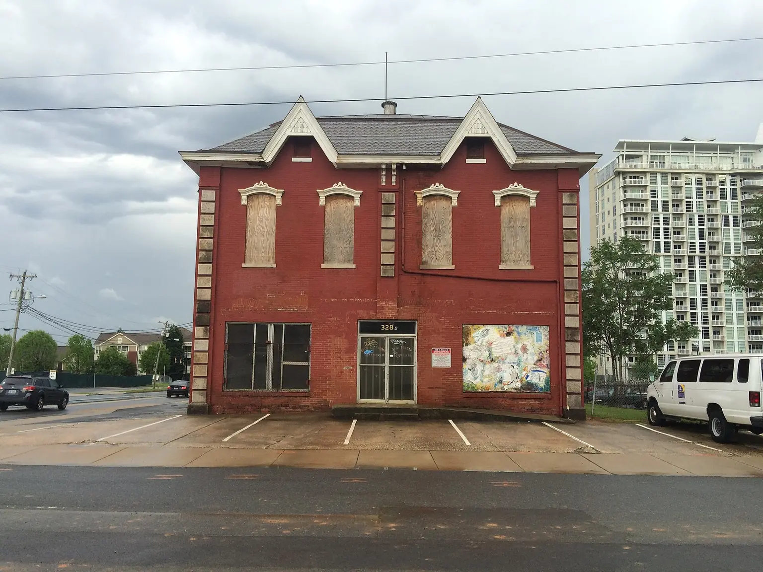 The historic William Treloar House beside First Ward Park in Charlotte — Understanding historic home remodel limits in Charlotte