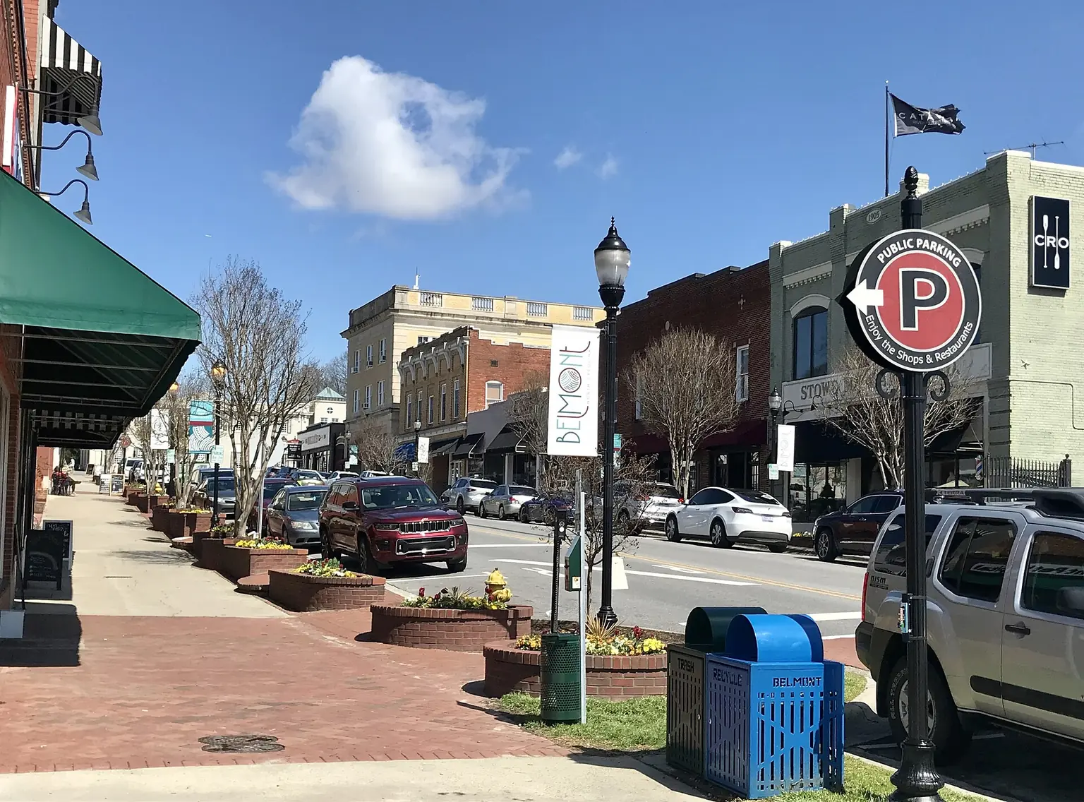 Main Street in Belmont, North Carolina — A practical guide to remodeling a ranch house in Charlotte