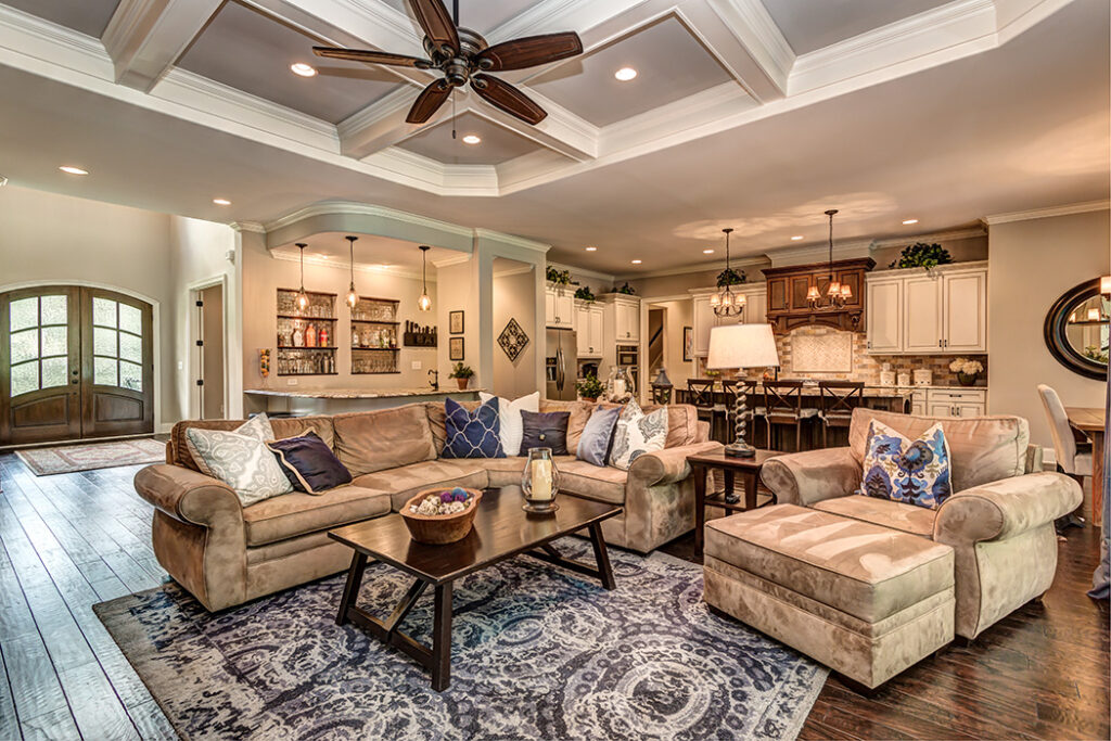 Custom Home Plans in Lake Wylie, SC | Cooper Development Group 30OldHickoryCt-08Lving