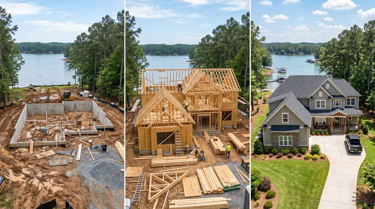 How Long Does It Take to Build a Custom Home in Lake Wylie, SC? Realistic | Custom Home Builder | Custom Home Builder in Lake Wylie, SC